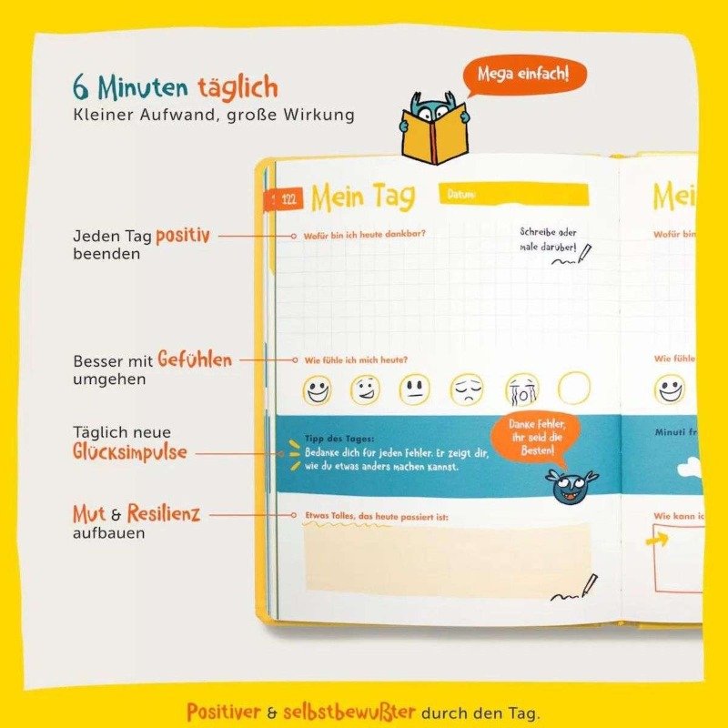 UrBestSelf - Das 6-Minuten-Tagebuch für Kinder – Bild 3