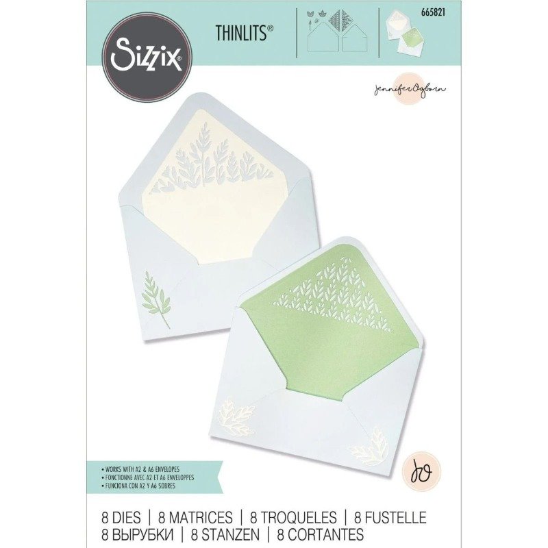 Sizzix Thinlits – Dies – Botanische Briefumschläge
