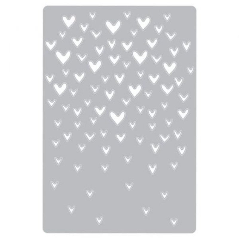 Stanze: Sizzix Thinlits – Dies – Drifting Hearts