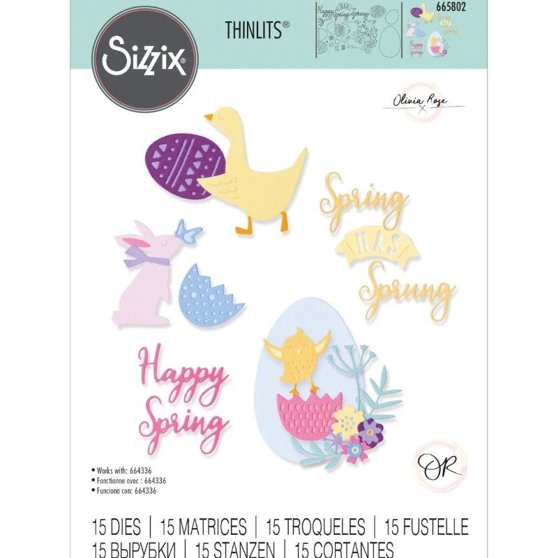 Sizzix Thinlits – Dies – Der Frühling ist da!