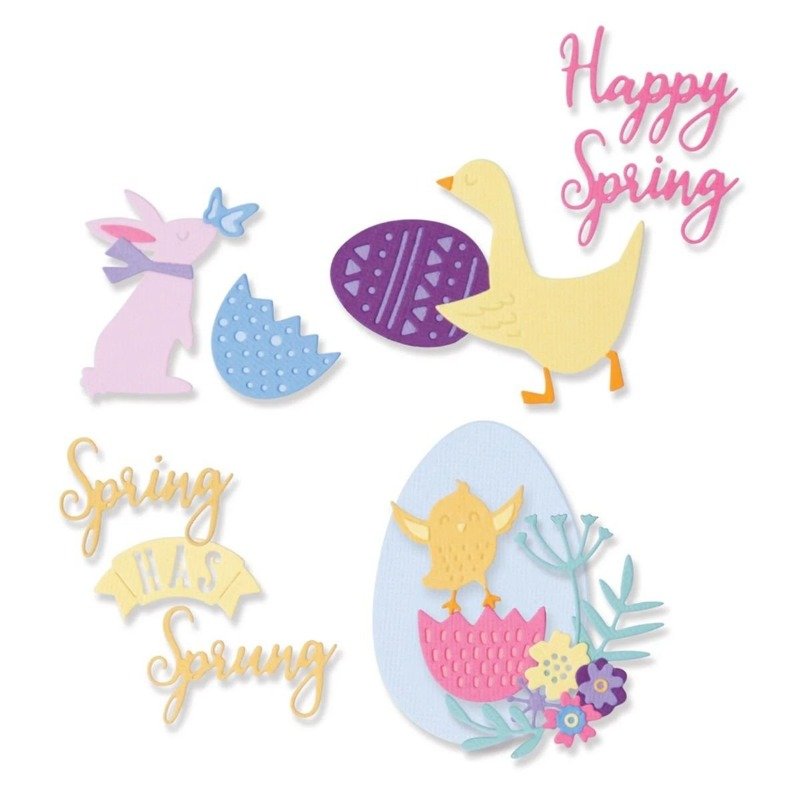 Sizzix Thinlits – Dies – Der Frühling ist da!