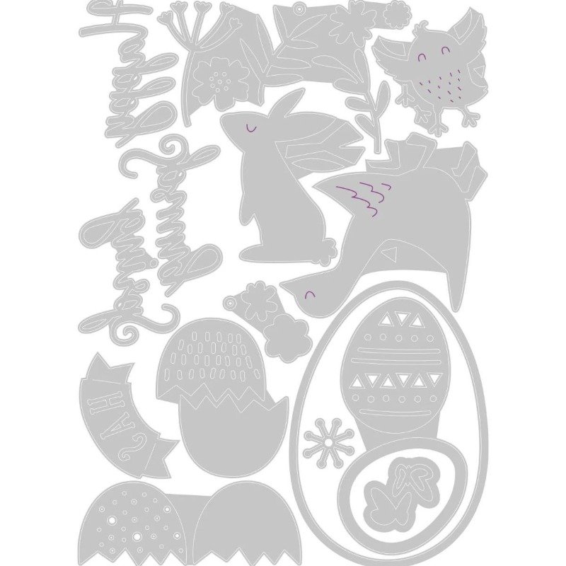 Sizzix Thinlits - Dies - Der Frühling ist da! – Bild 3