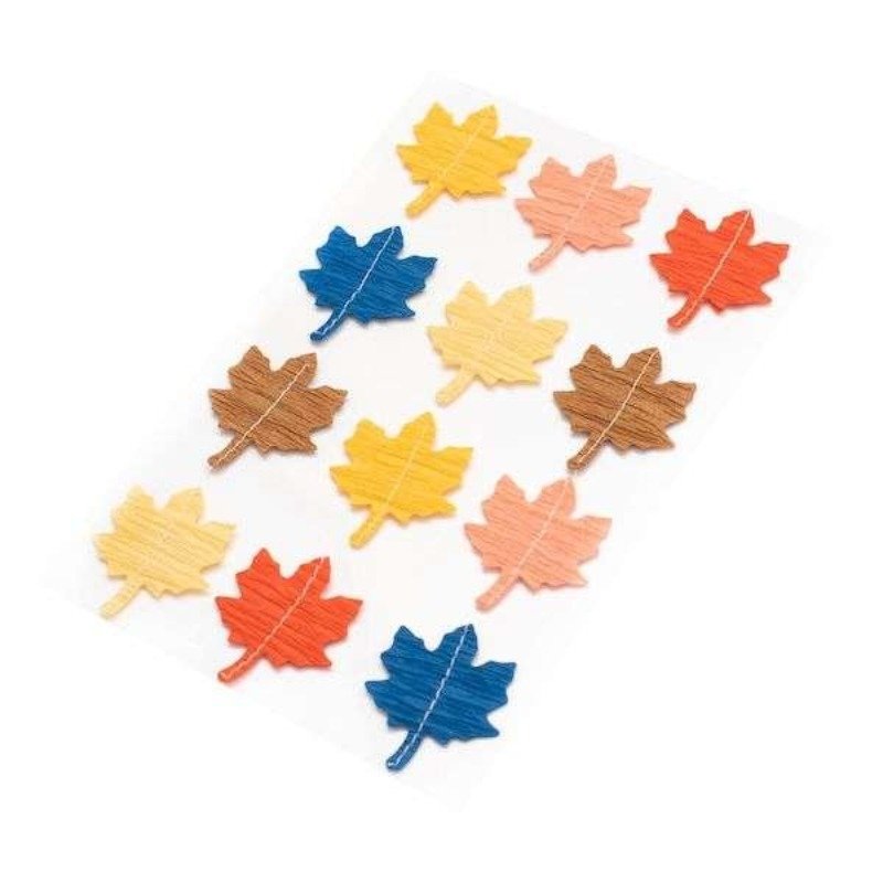 Aufkleber: Paige Evans - Bungalow Lane - Sticker Leaf Embellishments – Bild 3