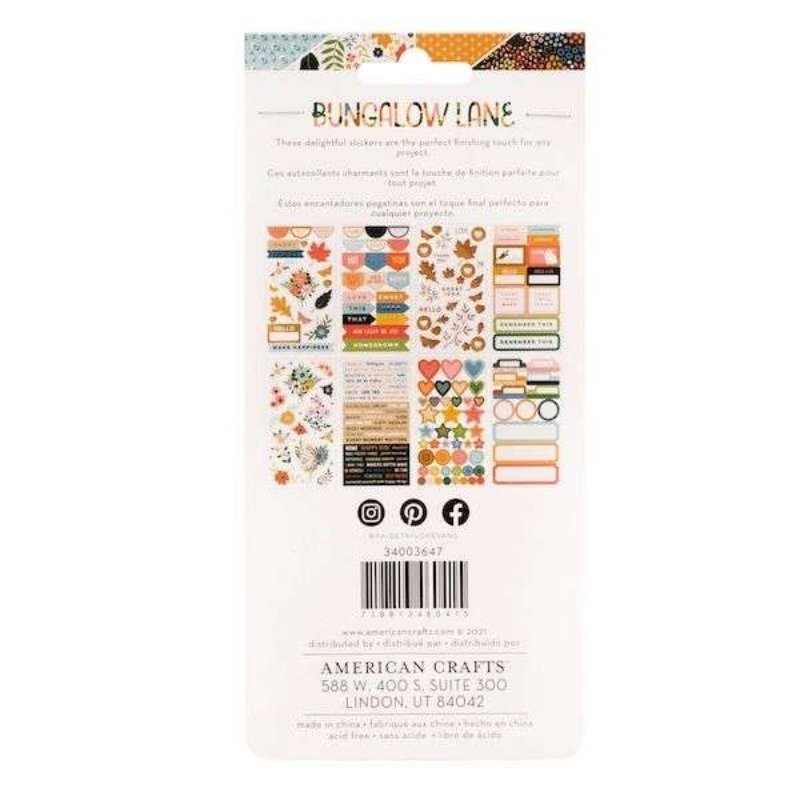 Aufkleber: Paige Evans - Bungalow Lane - Sticker Book – Bild 2