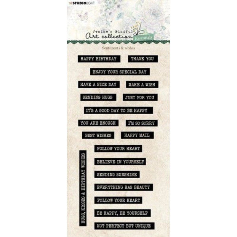 Acrylstempel: Studio Light - Essentials Nr. 340