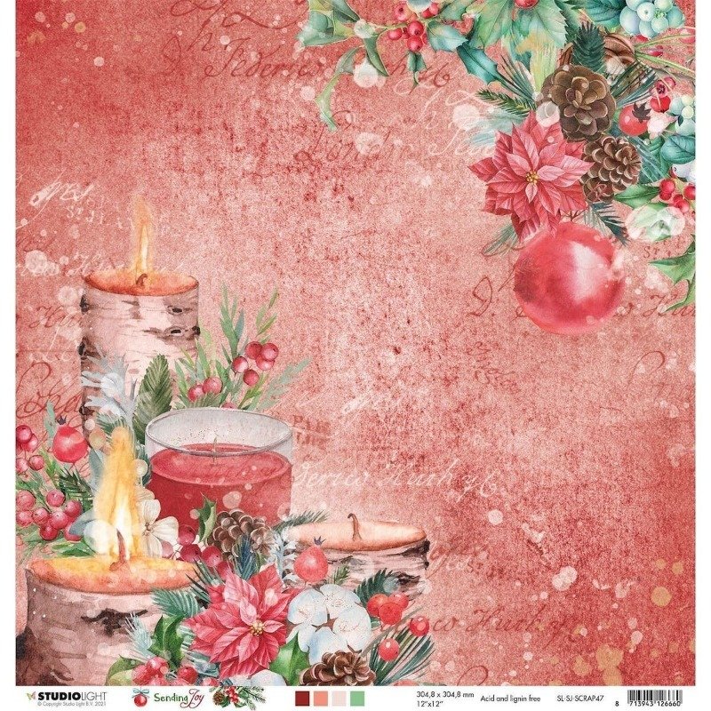 Designpapier: Studio Light - Sending Joy - Scrap No. 47 – Bild 3