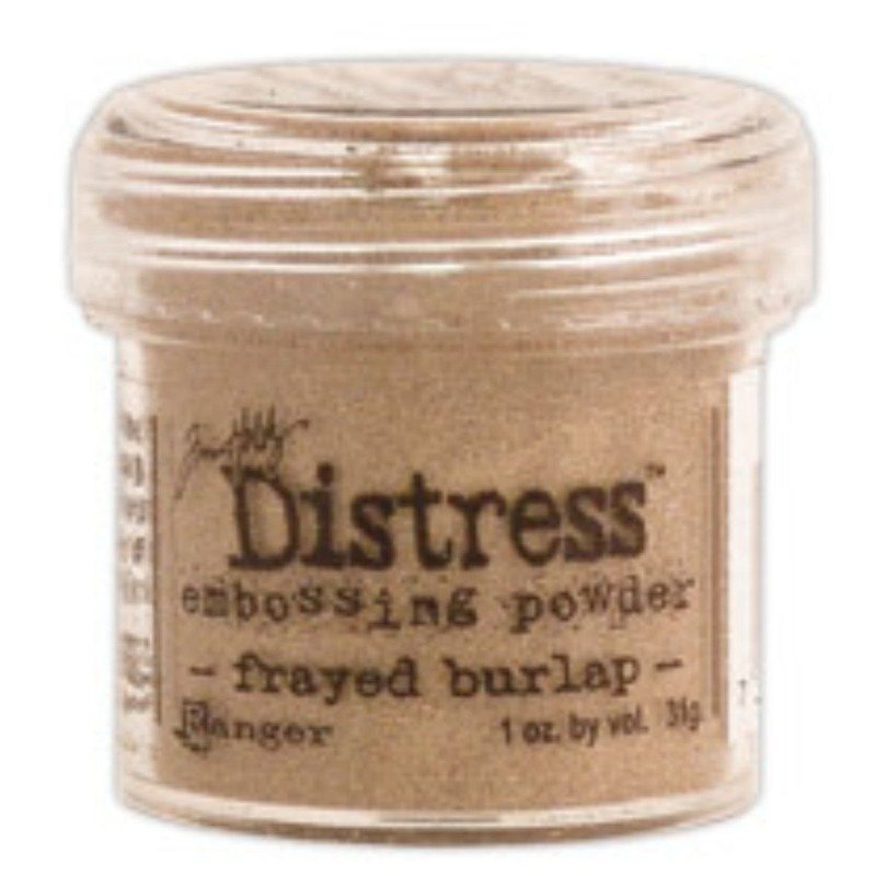 Tim Holtz - Distress Embossing Pulver - Frayed Burlap