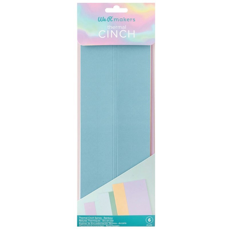 Buchrücken: We R Makers - Thermal Cinch Spines - Rainbow – Bild 4