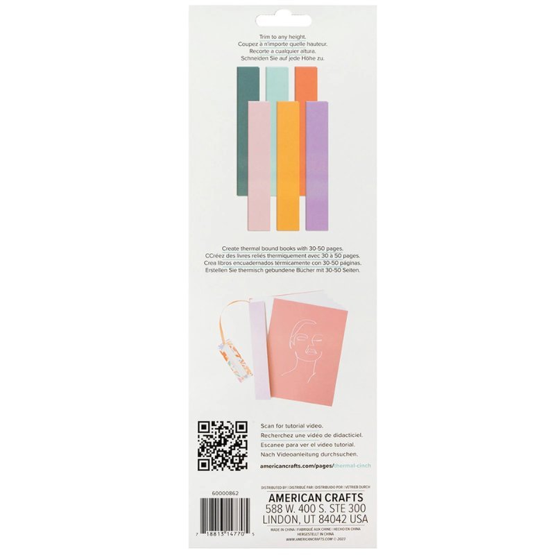 Buchrücken: We R Makers - Thermal Cinch Spines - Rainbow – Bild 7