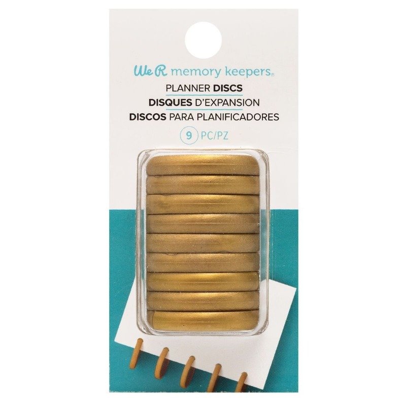 We R Memory Keepers – Cinch Binde-Discs – Gold