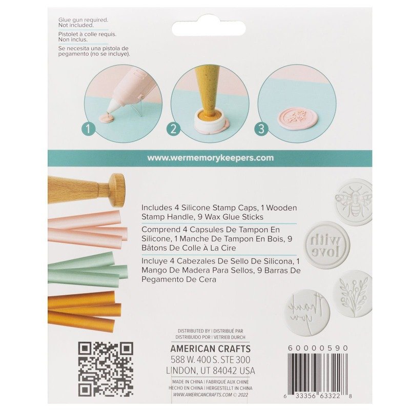 Briefsiegel-Kit: We R Makers - Envelope Seal Kit -