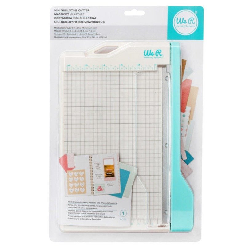 Papierschneider: We R Memory Keepers – Basic Tools – Mini Guillotine Cutter