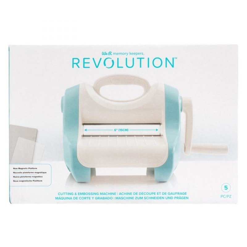Schneide- und Prägemaschine: We R Makers – Revolution Cutting and Embossing Machine