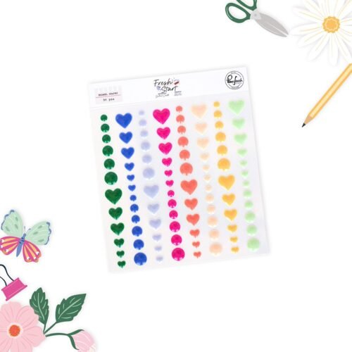 Klebepunkte: Pinkfresh Studio – Fresh Start – Enamel Dots