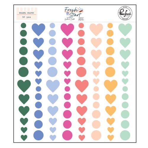 Klebepunkte: Pinkfresh Studio – Fresh Start – Enamel Dots