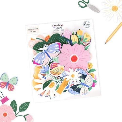 Verzierungen: Pinkfresh Studio – Fresh Start – Floral Ephemera