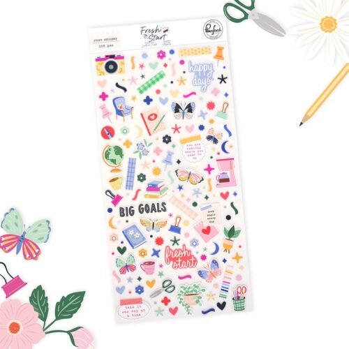 Aufkleber: Pinkfresh Studio – Fresh Start – Puffy Sticker