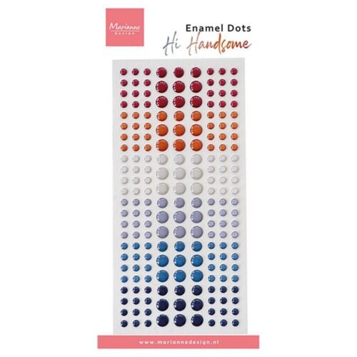 Klebepunkte: Marianne Design – Enamel Dots – Hi Handsome