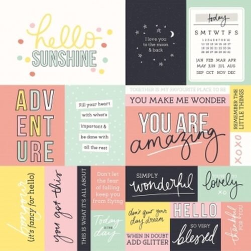 Designpapier: Kaisercraft – Daydreamer – Curious