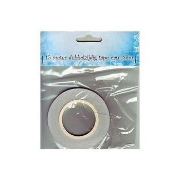 Doppelseitiges Klebeband: Nellie’s Choice – Tissue Tape – 15m x 3mm