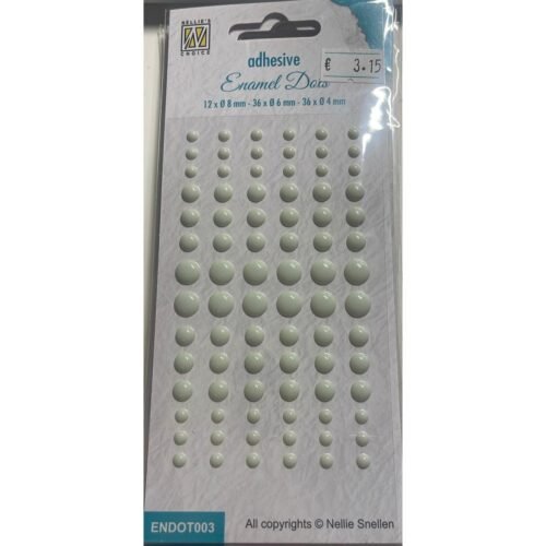 Klebepunkte: Nellie’s Choice – Enamel Dots – Baby Blau