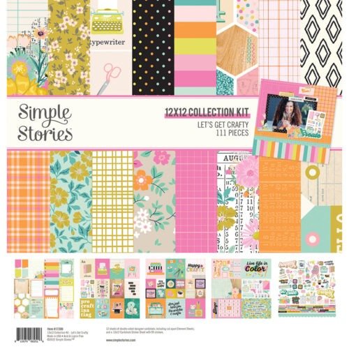 Kollektions-Kit: Simple Stories – Let’s Get Crafty – Collection Kit 12×12 Inch