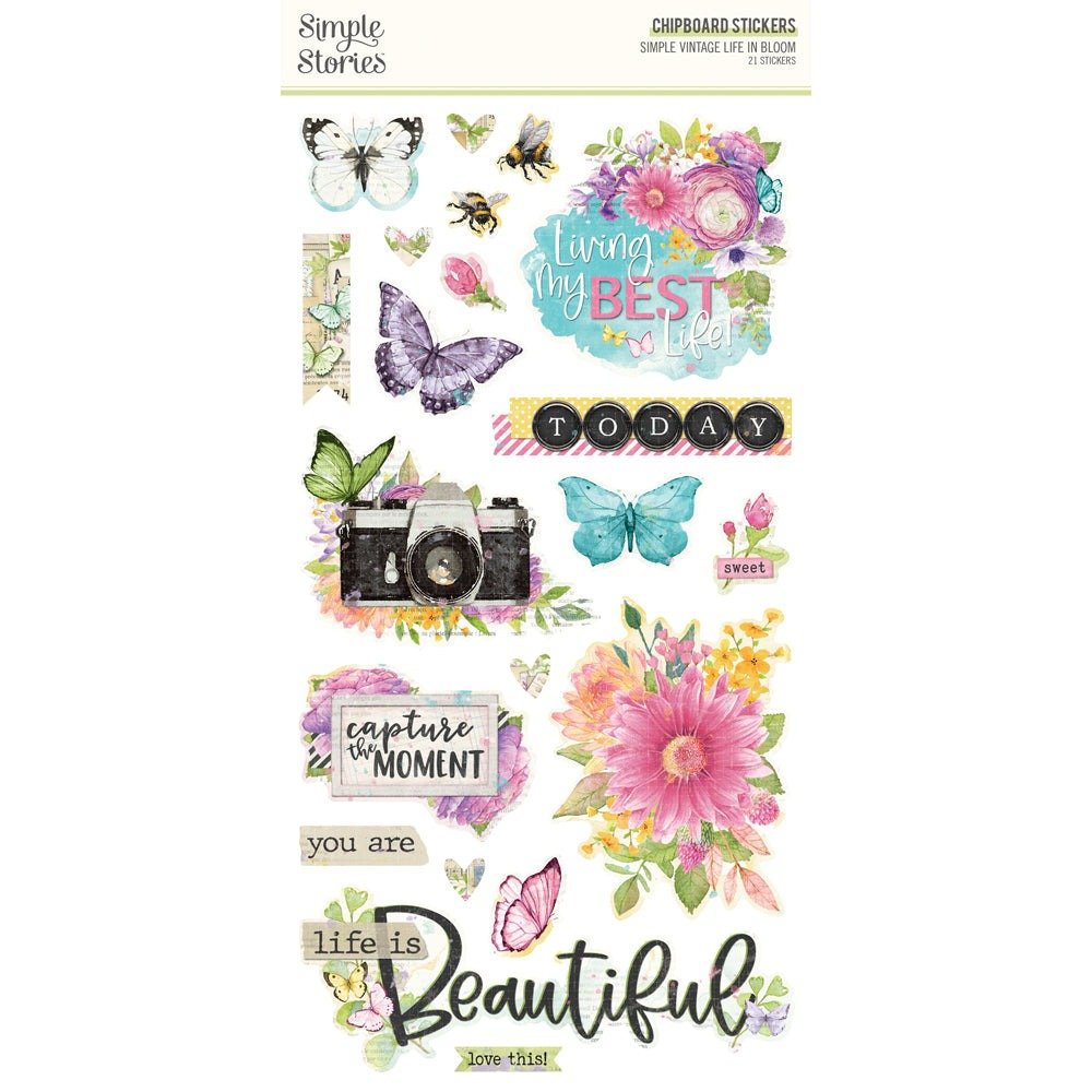 Svlifeinbloom Chipboard Pack