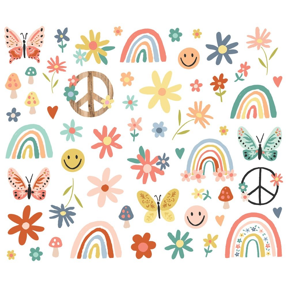Verzierungen: Simple Stories - Boho Sunshine - Floral Bits & Pieces – Bild 3