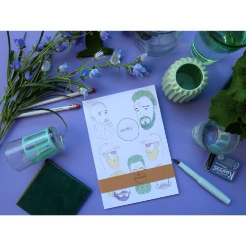 Wonder Of Today – Notizbuch A5 · Bärtige Hipster