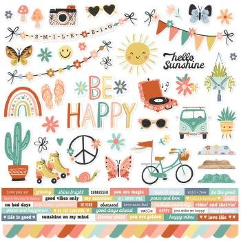 Kollektions-Kit: Simple Stories – Boho Sunshine – Collection Kit 12×12 Inch