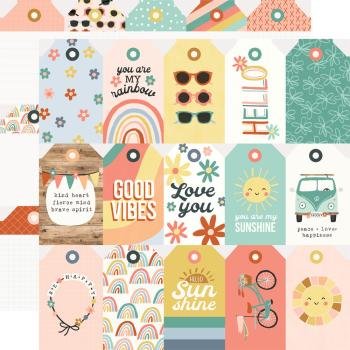 Kollektions-Kit: Simple Stories - Boho Sunshine - Collection Kit 12x12 Inch – Bild 7