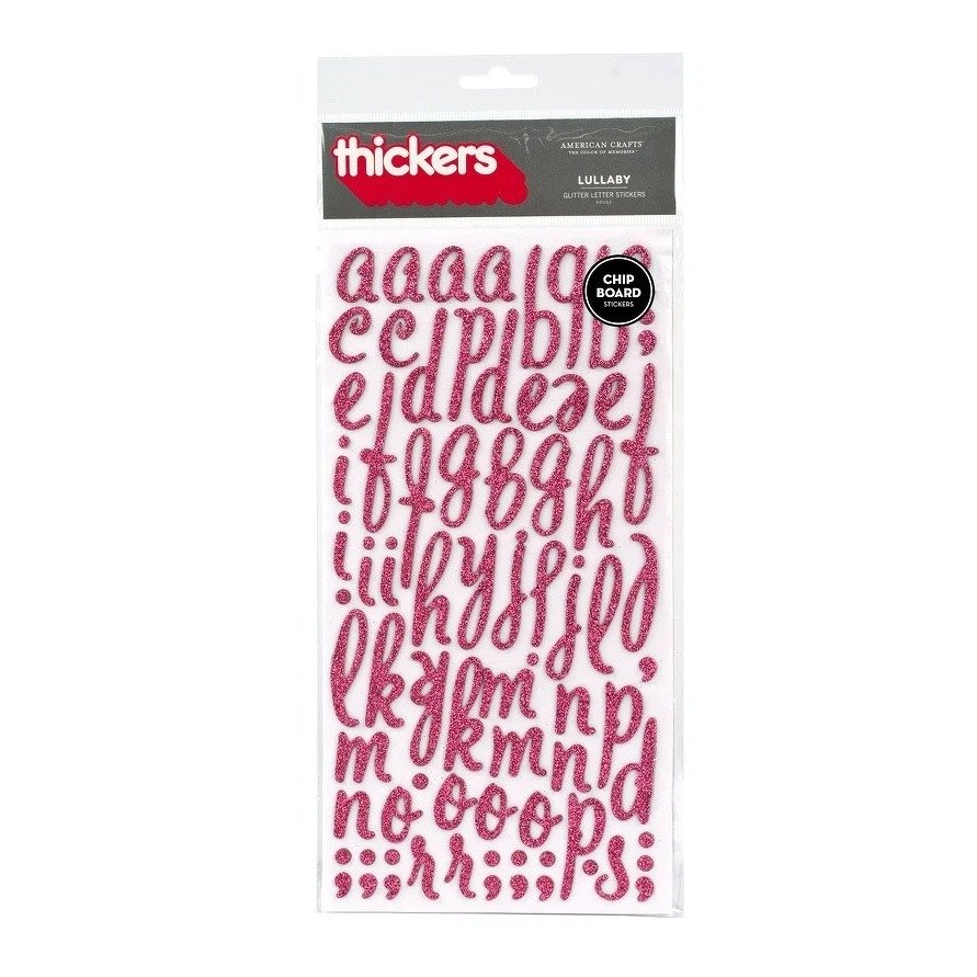 American Crafts Thickers Lullaby Rouge