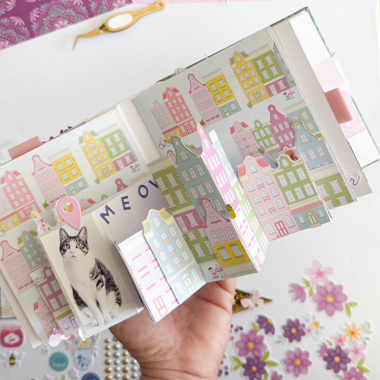 Buchstabenaufkleber: Pinkfresh Studio - Crafted Moments - Mini Puffy Alpha Sticker – Bild 5
