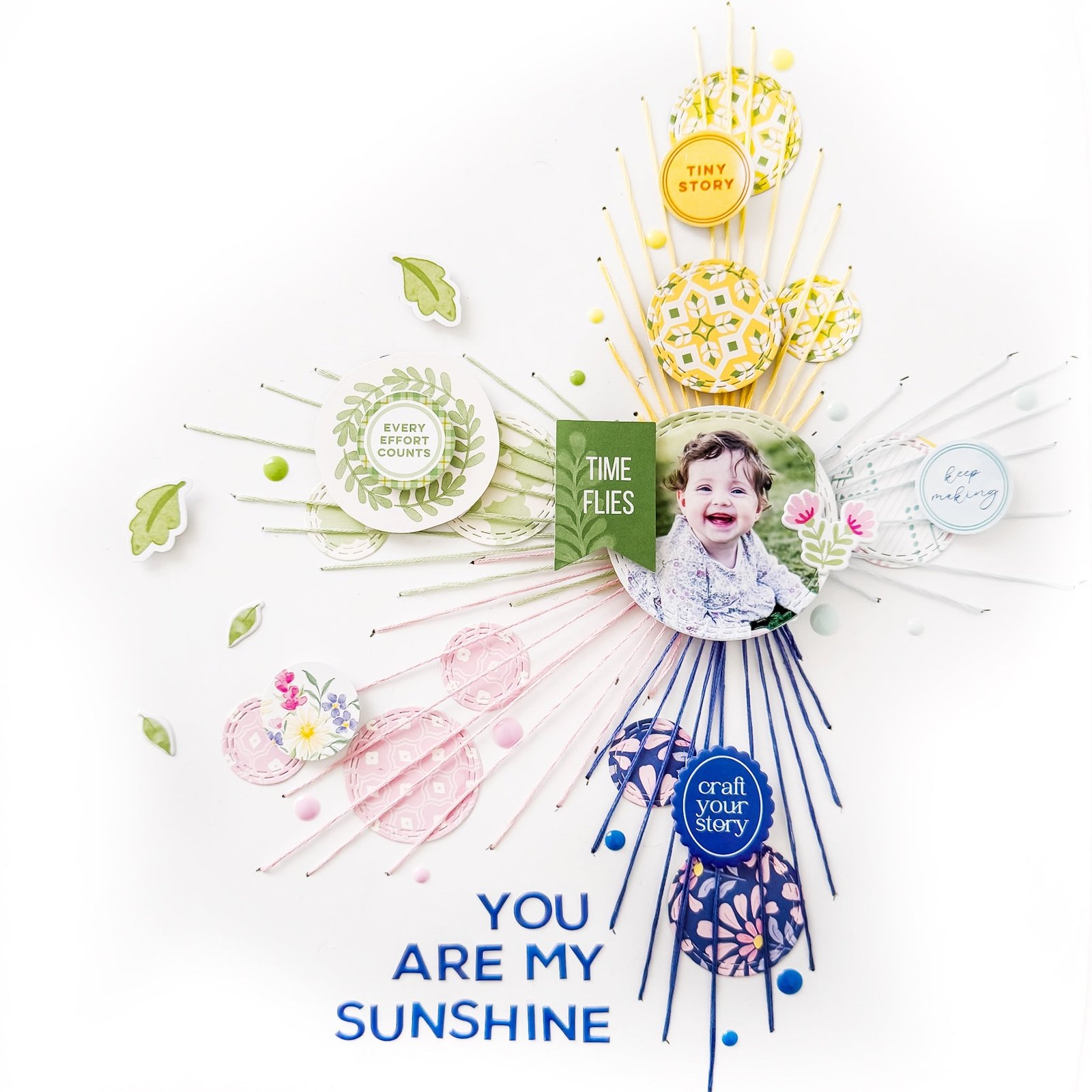 Buchstabenaufkleber: Pinkfresh Studio - Crafted Moments - Mini Puffy Alpha Sticker – Bild 16