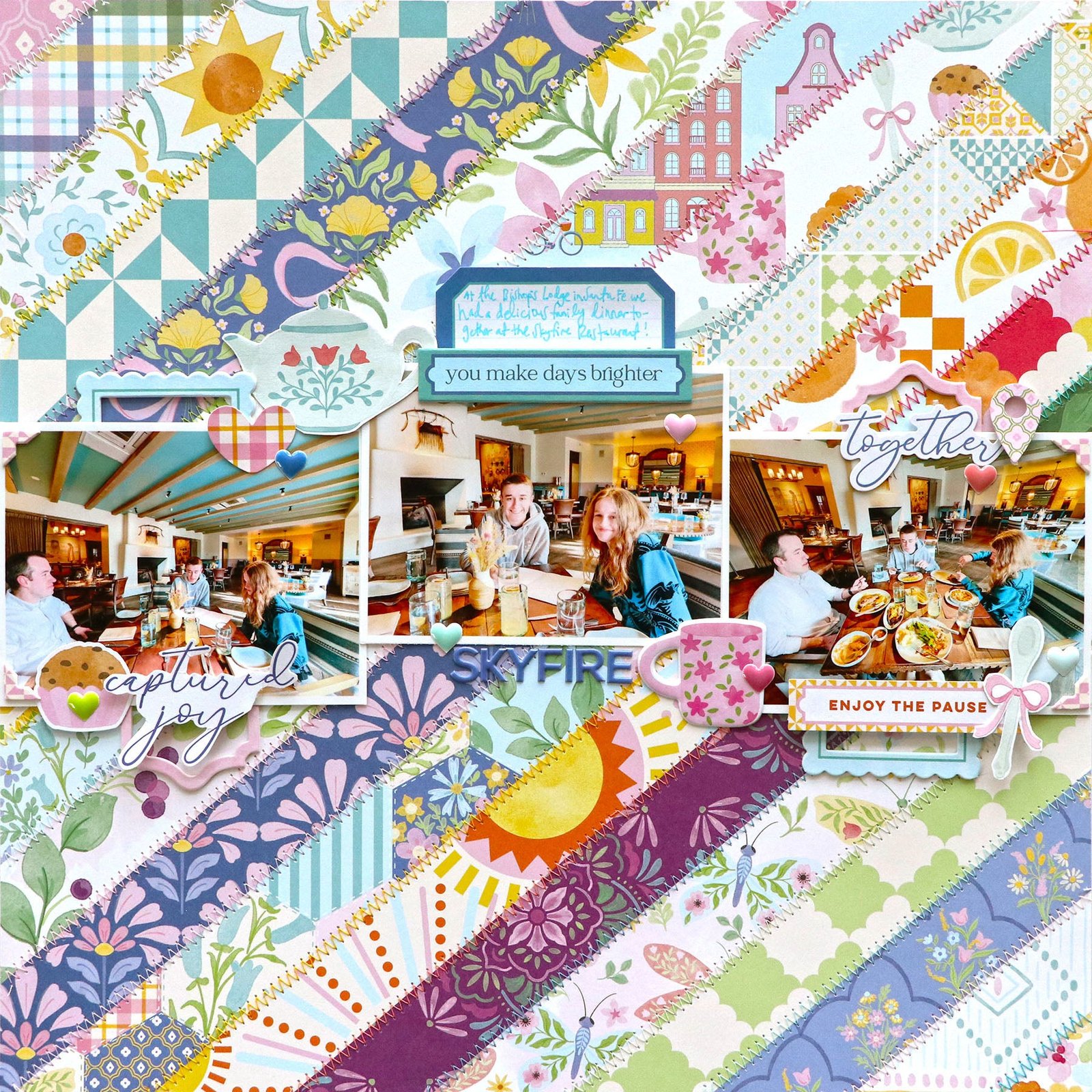 Buchstabenaufkleber: Pinkfresh Studio - Crafted Moments - Mini Puffy Alpha Sticker – Bild 7