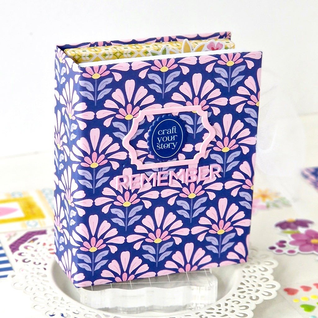 Pinkfresh Studio Crafted Moments Mini Puffy Alpha Sticker