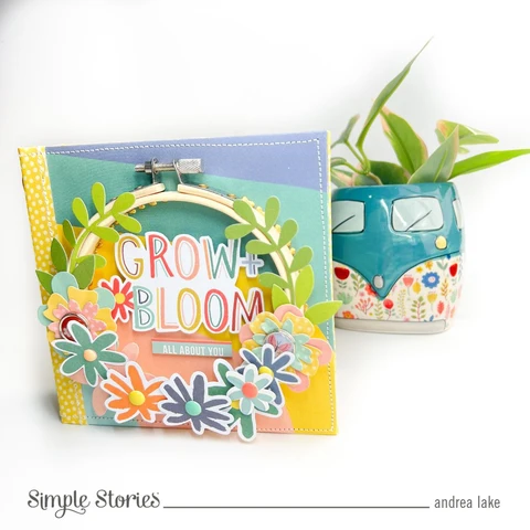 Simple Stories - Boho Sunshine - Chipboard Frames