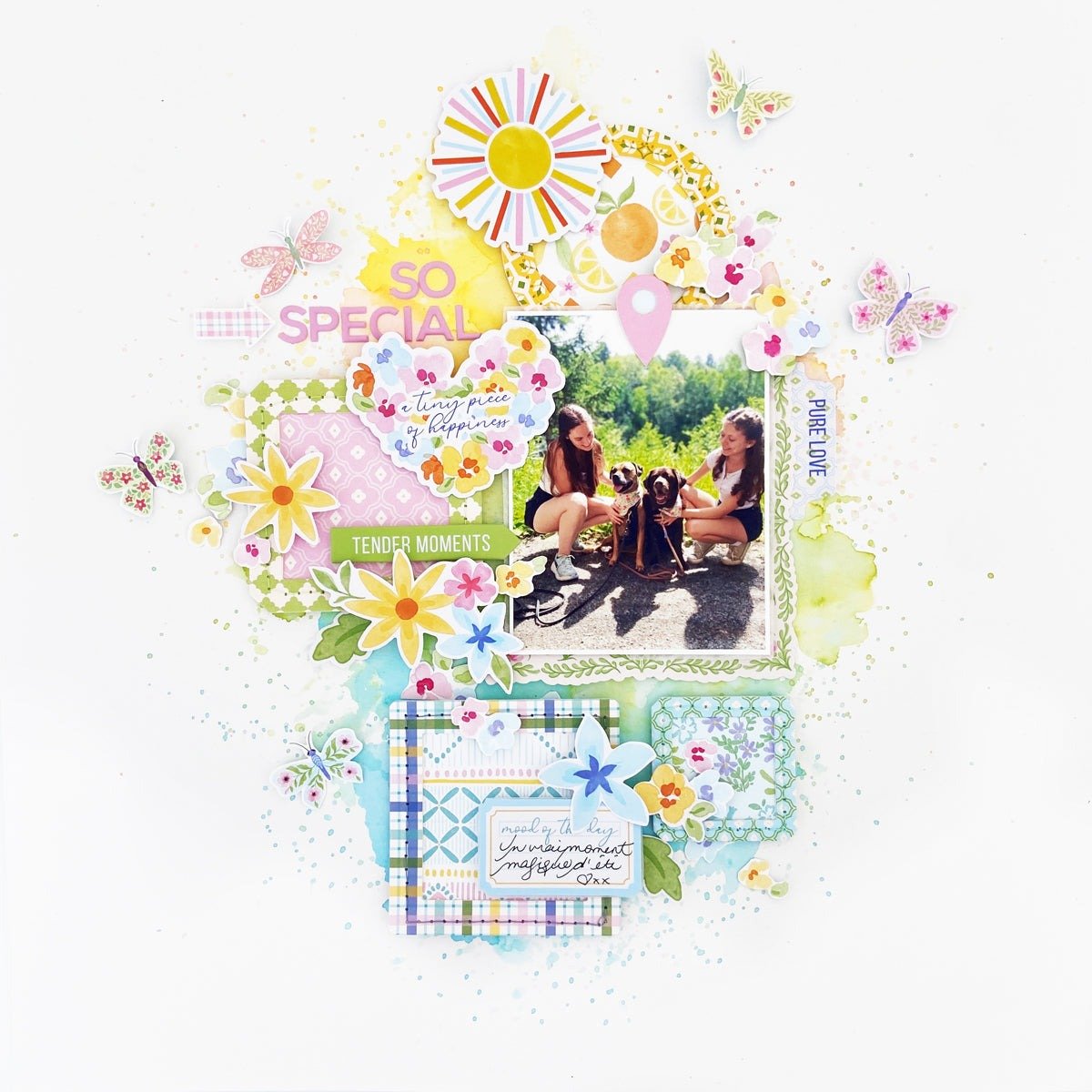 Buchstabenaufkleber: Pinkfresh Studio - Crafted Moments - Mini Puffy Alpha Sticker – Bild 14