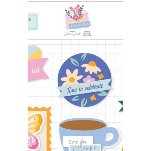 Aufkleber: Pinkfresh Studio – The Simple Things – Layered Sticker