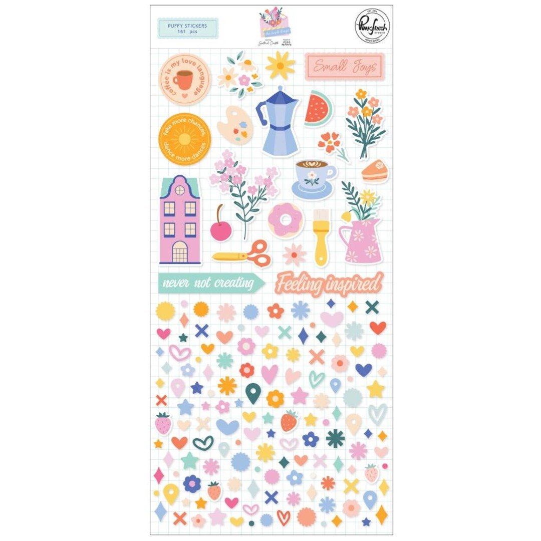 Aufkleber: Pinkfresh Studio - The Simple Things - Puffy Sticker
