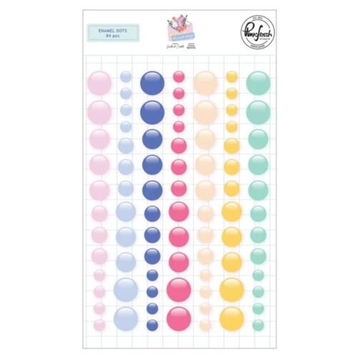 Klebepunkte: Pinkfresh Studio – The Simple Things – Enamel Dots