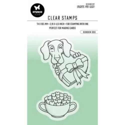 Studio Light – Bonbon Dog · Clear Stamp / Acrylstempel