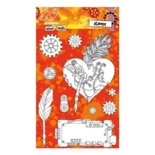 Studio Light – Mixed Media Nr. 248 · Clear Stamp / Acrylstempel