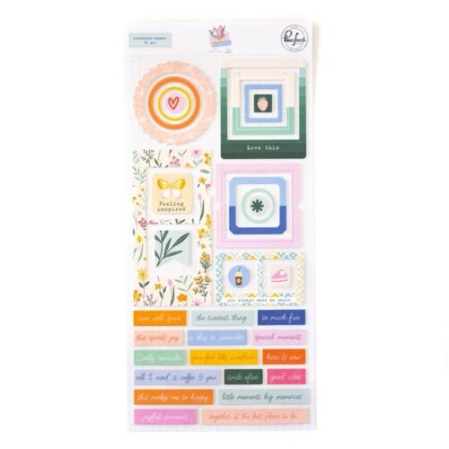 Verzierungen: Pinkfresh Studio – The Simple Things – Chipboard Frames