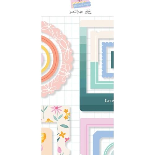 Verzierungen: Pinkfresh Studio – The Simple Things – Chipboard Frames