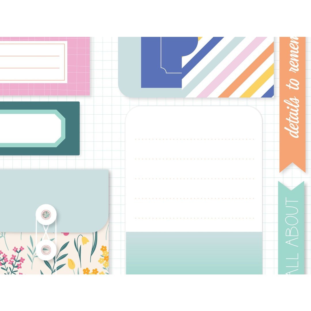 Pinkfresh Studio The Simple Things Journaling Bits