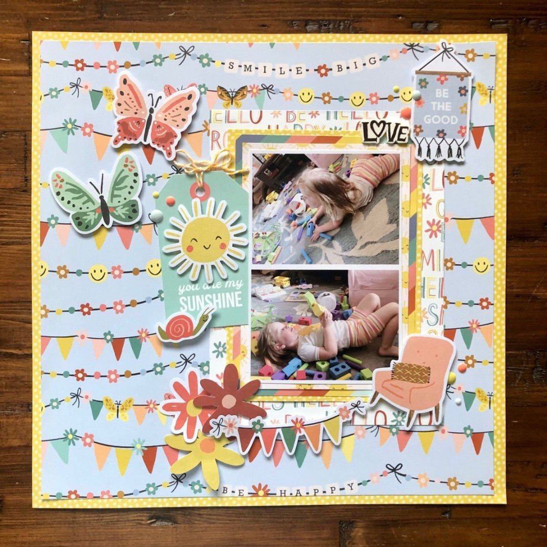 Simple Stories - Boho Sunshine - Chipboard Frames