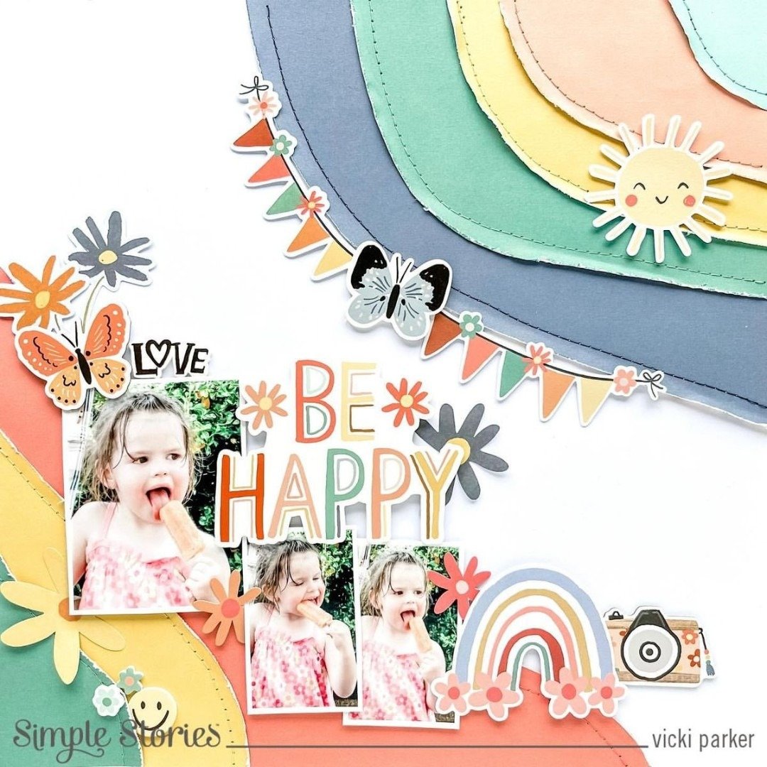 Simple Stories - Boho Sunshine - Chipboard Frames