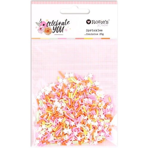 Rosie’s Studio Celebrate You Sprinkles 20g – Mixed Buntgemischt-Scrapbook-Konfetti