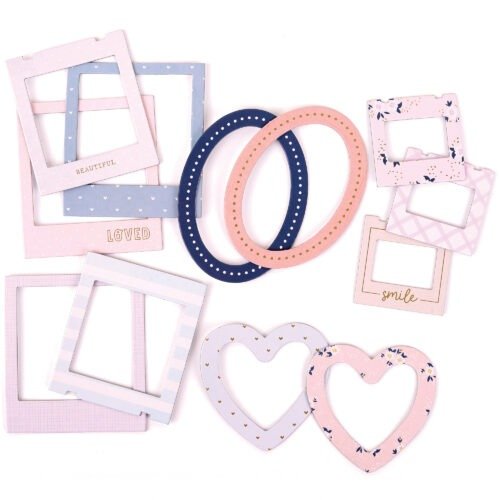 Rosie’s Studio – Better Together – Chipboard-Rahmen (12er-Pack)